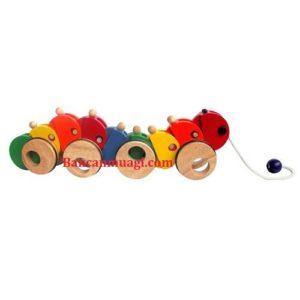Đồ chơi Con sâu bằng Gỗ