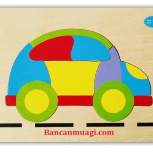 Đồ chơi Ghép phương tiện giao thông bằng Gỗ