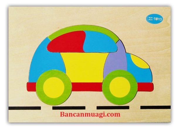 Đồ chơi Ghép phương tiện giao thông bằng Gỗ
